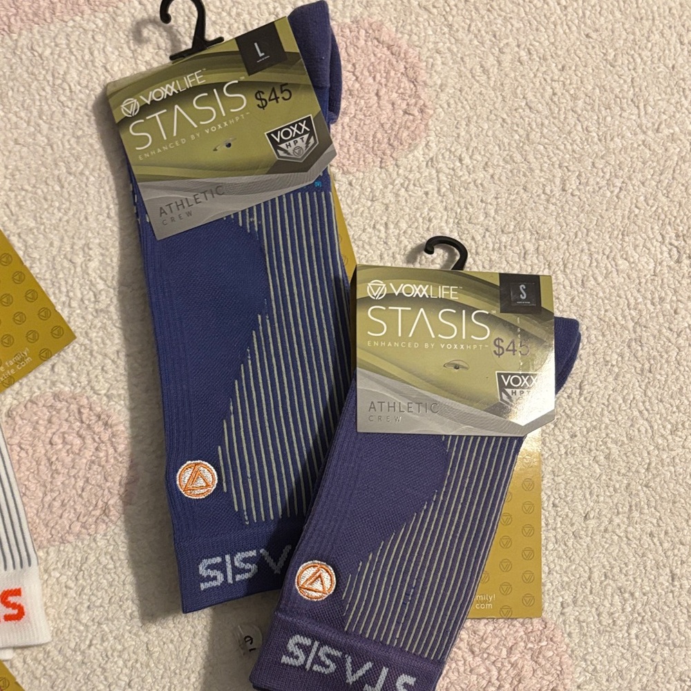VoxxLife Stasis Athletic Socks - Blue